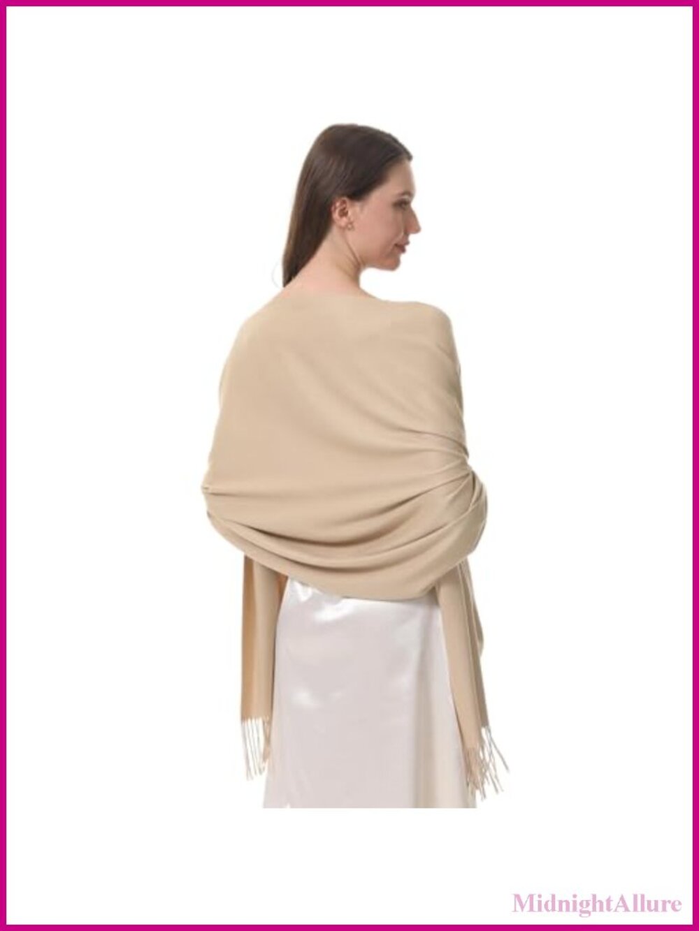 Pashmina Shawl Wrap Women's Warm Scarf for Wedding Evening